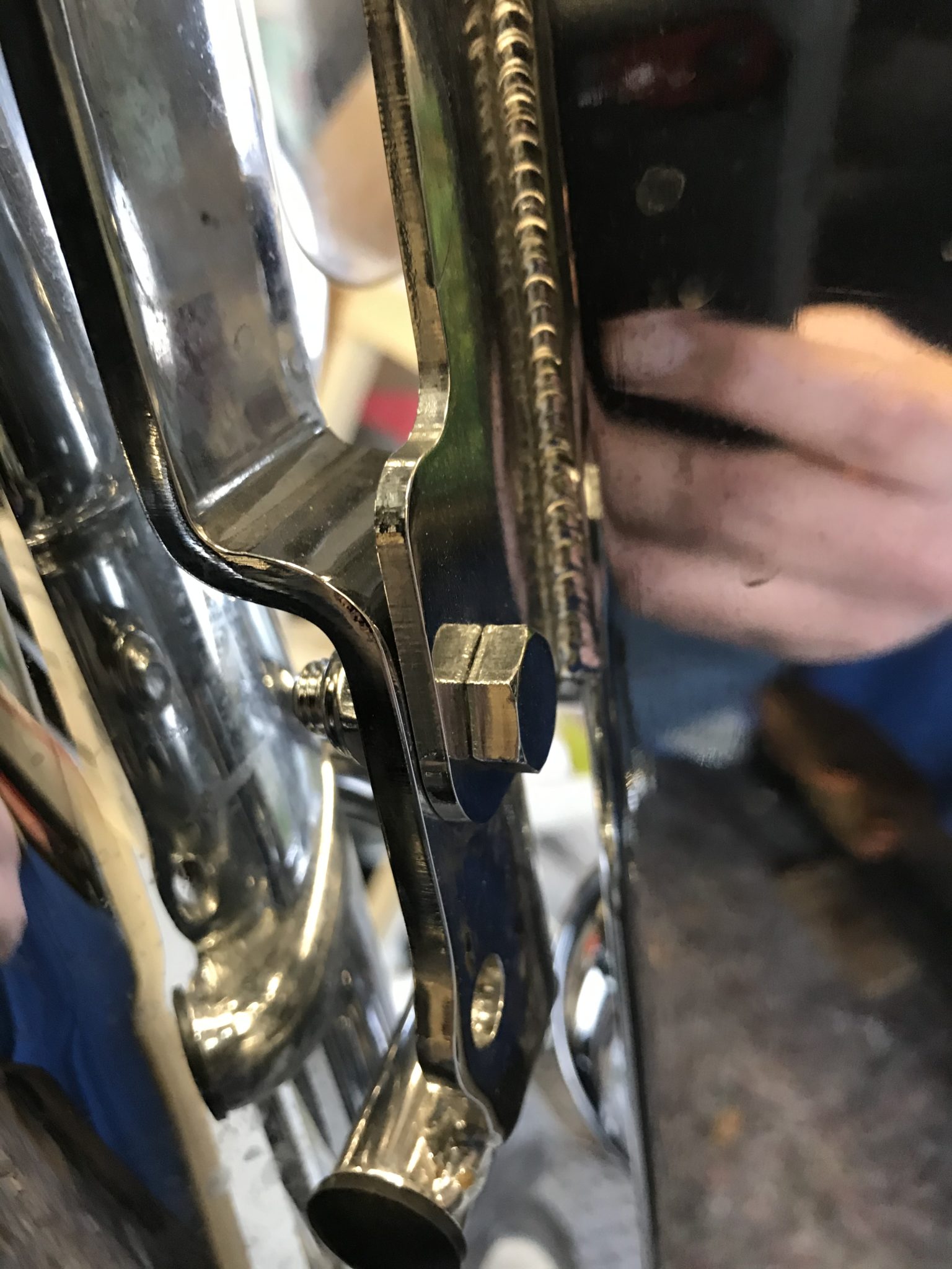 Chrome Lower Wind Deflectors Yamaha Road Star