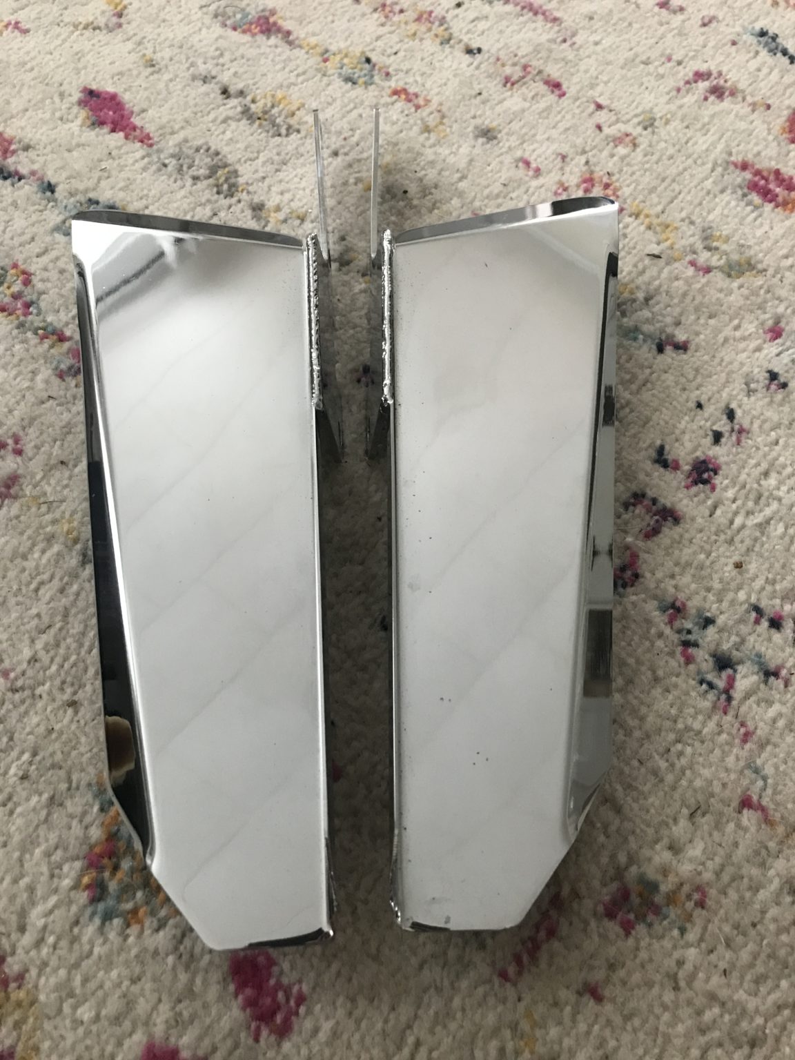 Chrome Lower Wind Deflectors Yamaha Road Star
