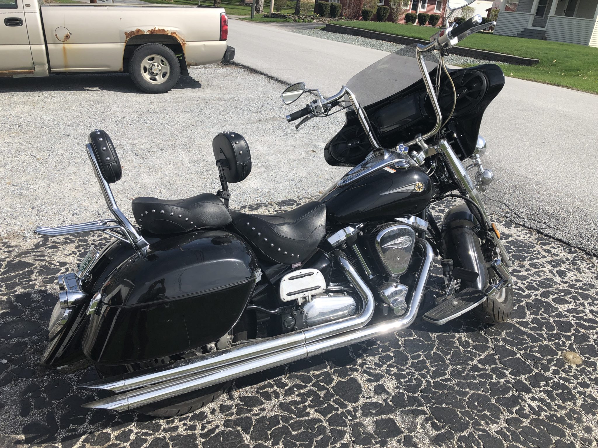 yamaha road star lowering kit