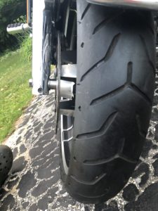 Enforcer front wheel on a Road Star