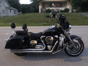 Enforcer front wheel on a Road Star