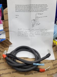 Upgraded Cable Kit (Credit – George Dumpit Sr)